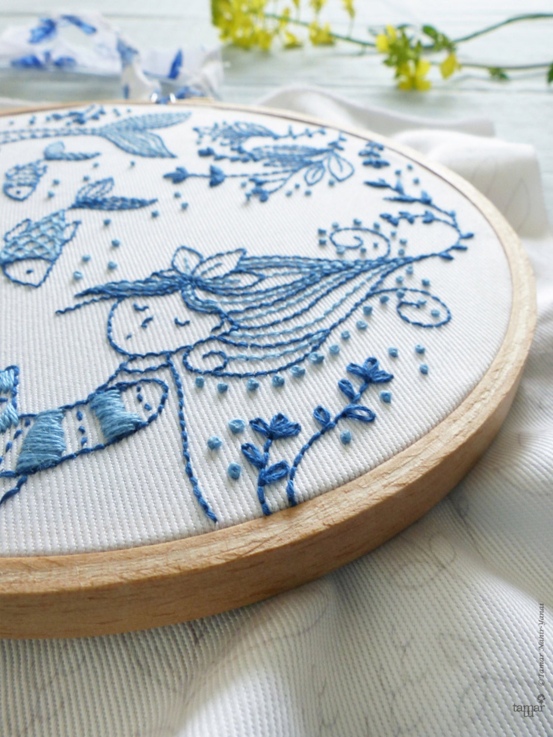 TAMAR NY™ - Ocean Princess Embroidery kit